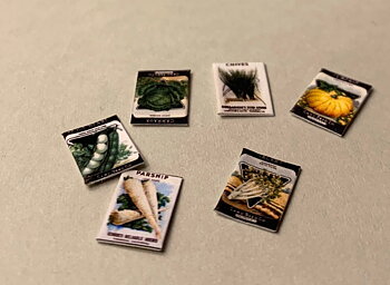 Vegetable seeds- Handmade in UK