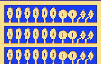 Key hole plates