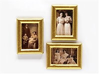 3 st tavlor Edwardian fotografier