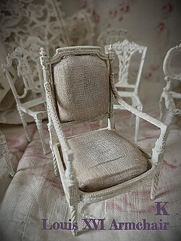 12th Scale 18th Century French Side Chair Kits - K