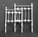 Single bed in metal - kit