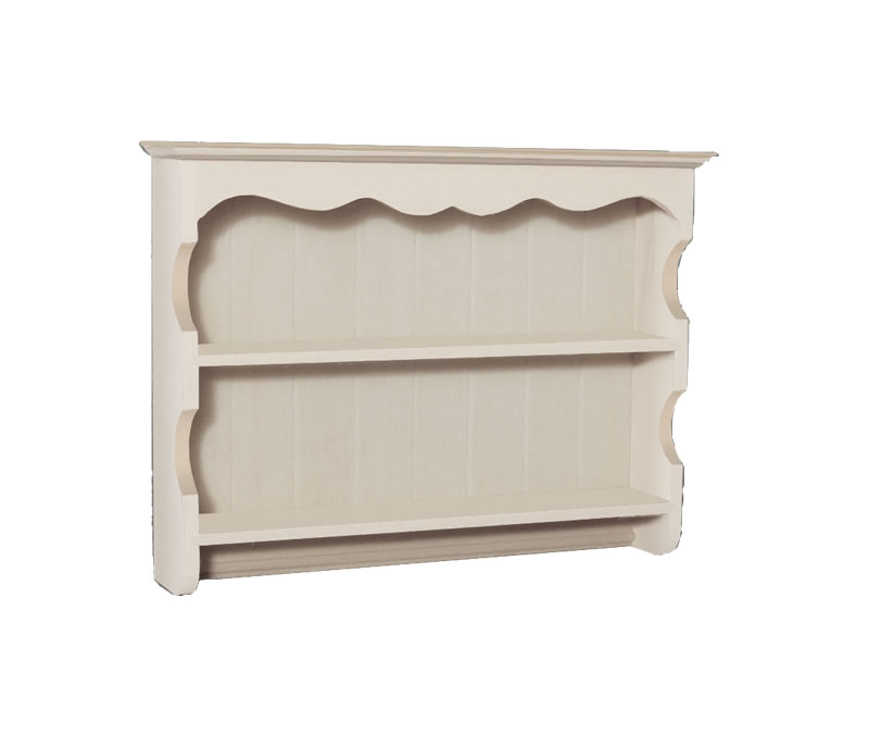 Kitchen shelves white