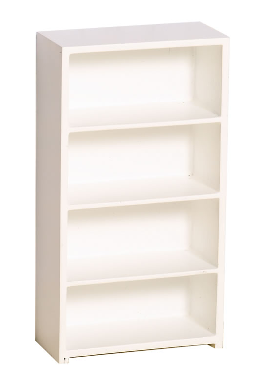 Book Shelves White