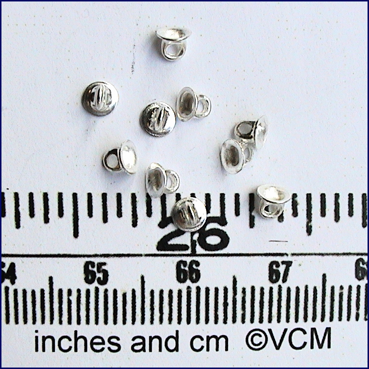 MINI SILVER TOPS TO MAKE DIY BAUBLES- from valerie Claire