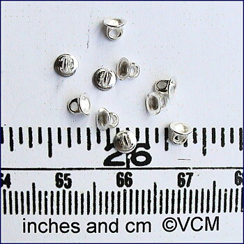 MINI SILVER TOPS TO MAKE DIY BAUBLES- from valerie Claire