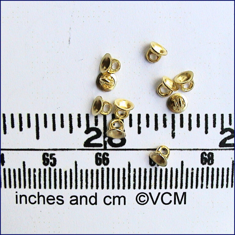 MINI GOLD TOPS TO MAKE DIY BAUBLES - from valerie Claire