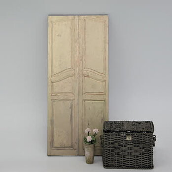 French early 19th century wooden faux Door - kit from Art of Mini