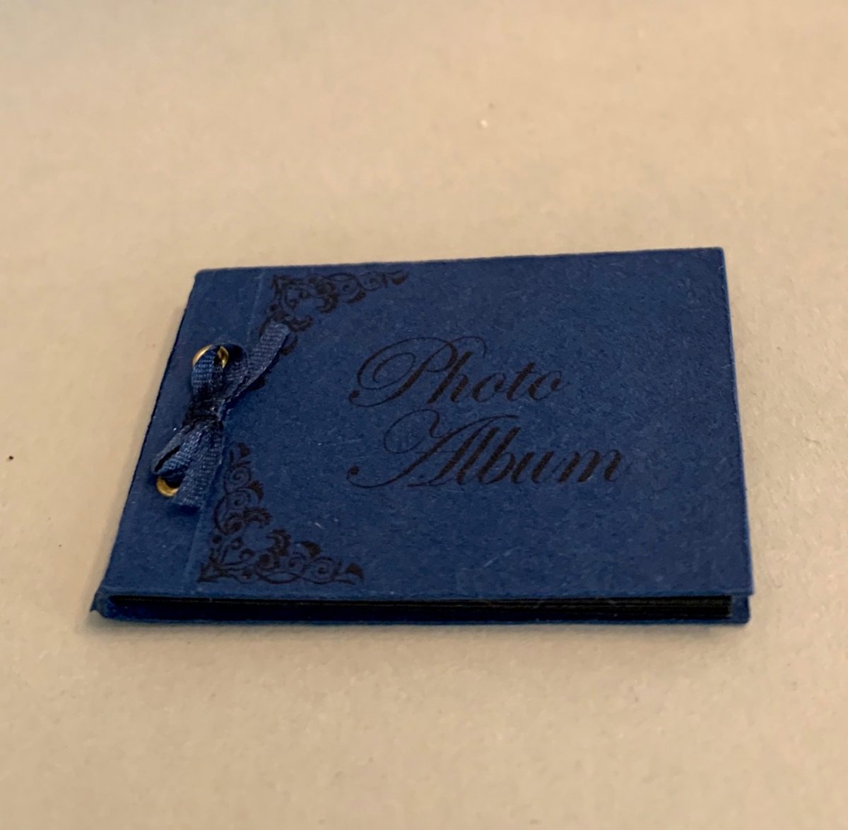 Photoalbum dark blue - Handmade in UK