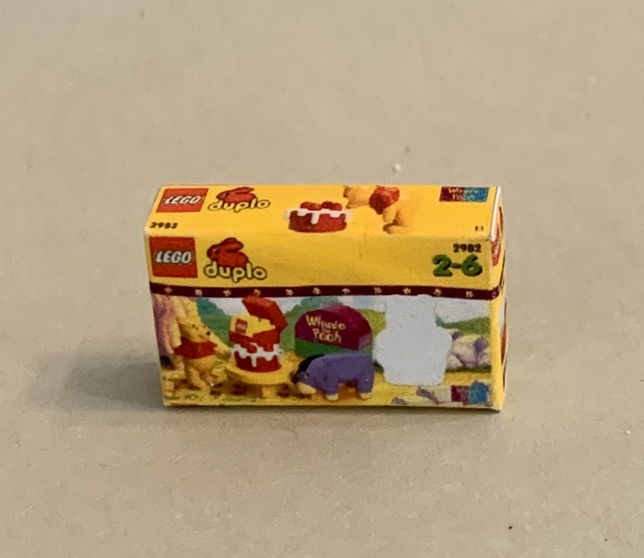 Duplo box- Handmade in UK