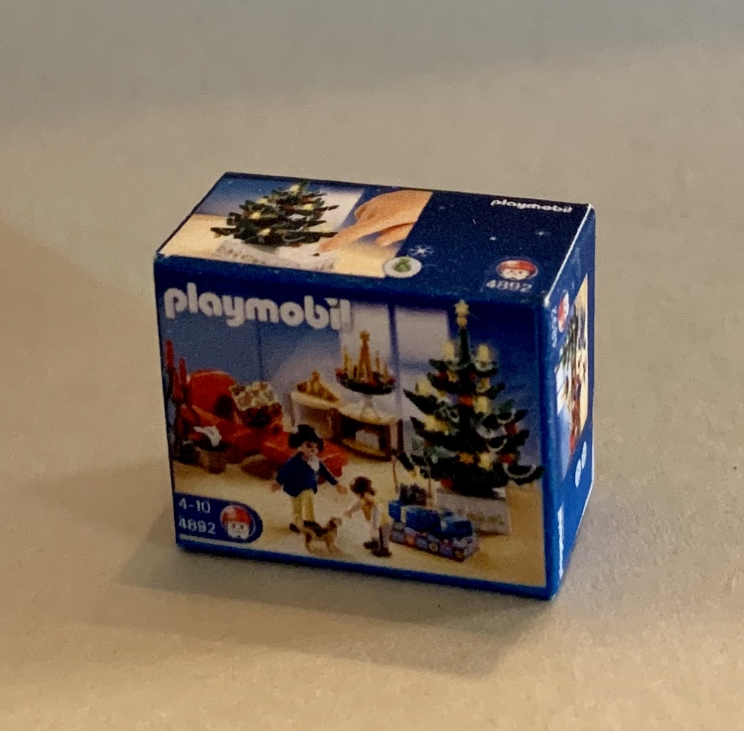 Playmobileförpackning - handgjord i England