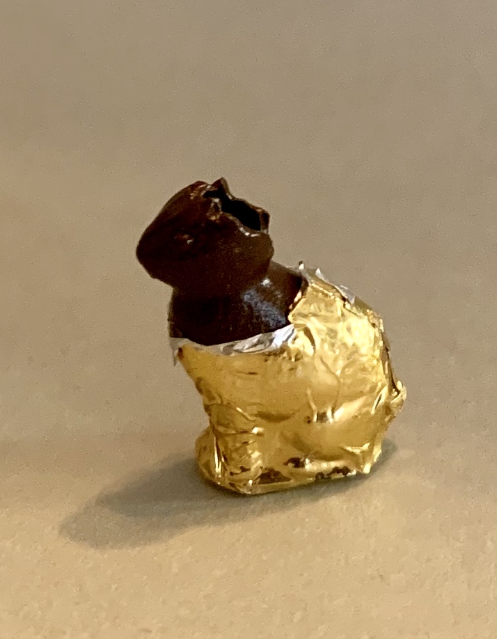 Chokladkanin öppnad - handgjord i England