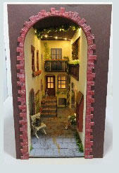 Booknook - byggsats från Melissas Miniatyrer - 2