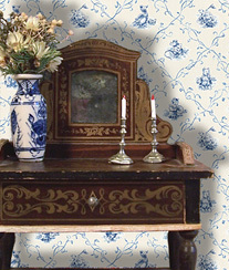 BEATRIX TOILE - wallpaper from Les Chinoiseries