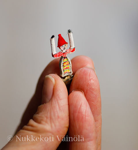 Candlestick - kit from Nukkekoti Väinölä - 2