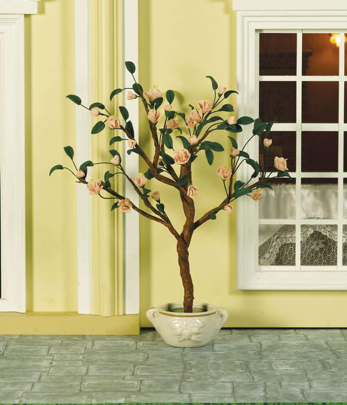 Pink blossom tree, handmade.