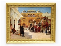 Arrival of the prince