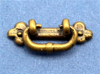 Ett antikfärgat handtag
