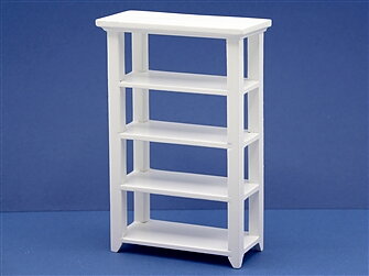 White  bookcase 4 shelf