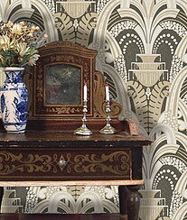 Fontaine deco 502 - wallpaper from Les Chinoiseries