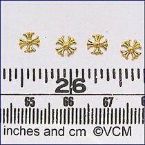 Decorations in metal