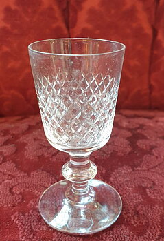 Diamant liqueur glass crystal