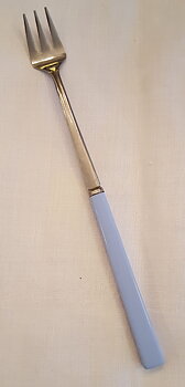 Fiesta light blue icecream fork