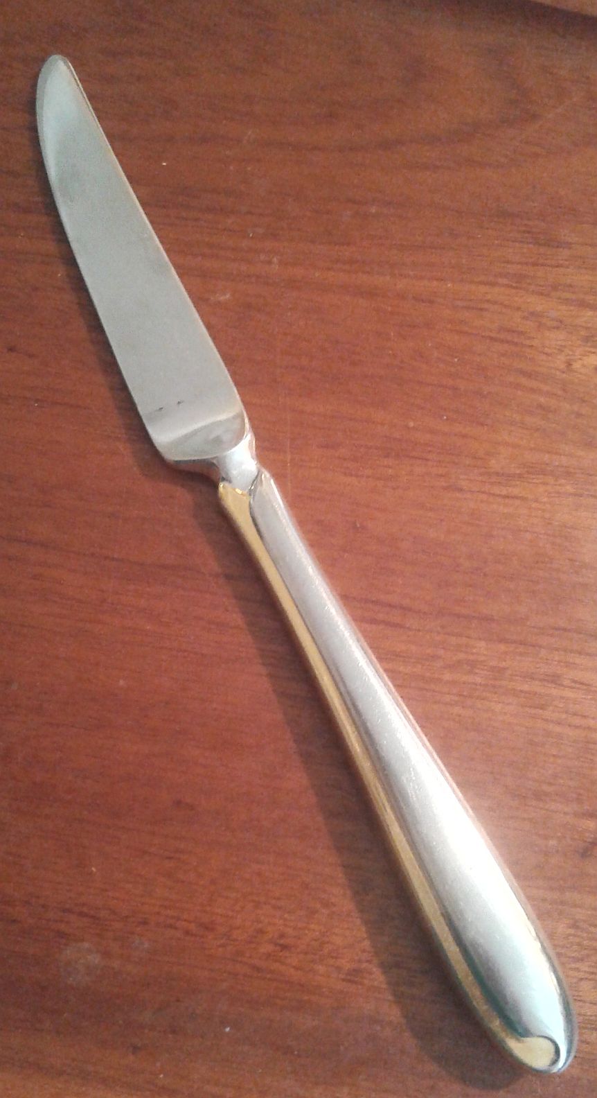 Kniv guldrand