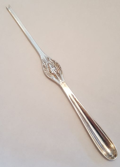 Lobster fork electroplate