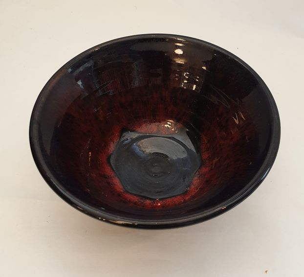 Lilian Fernqvist bowl red black - 2