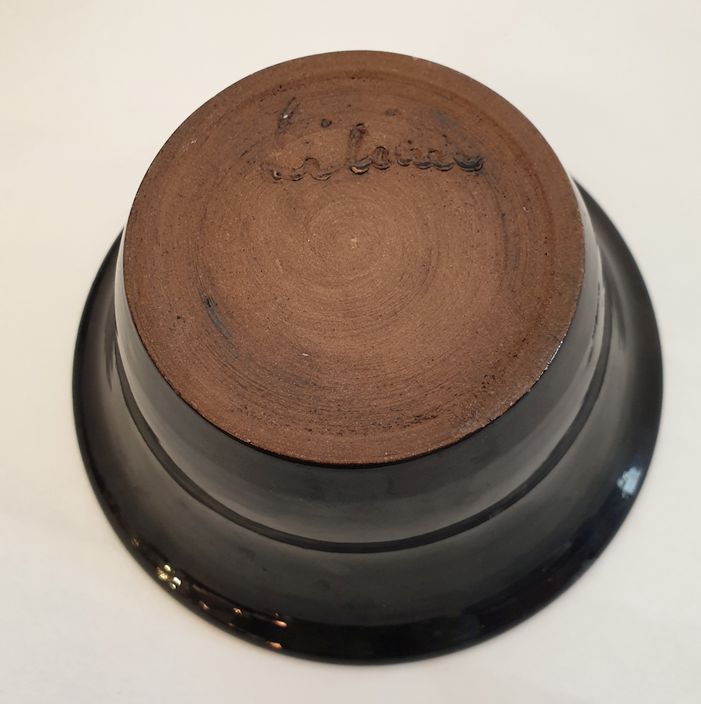 Lilian Fernqvist bowl red black - 3