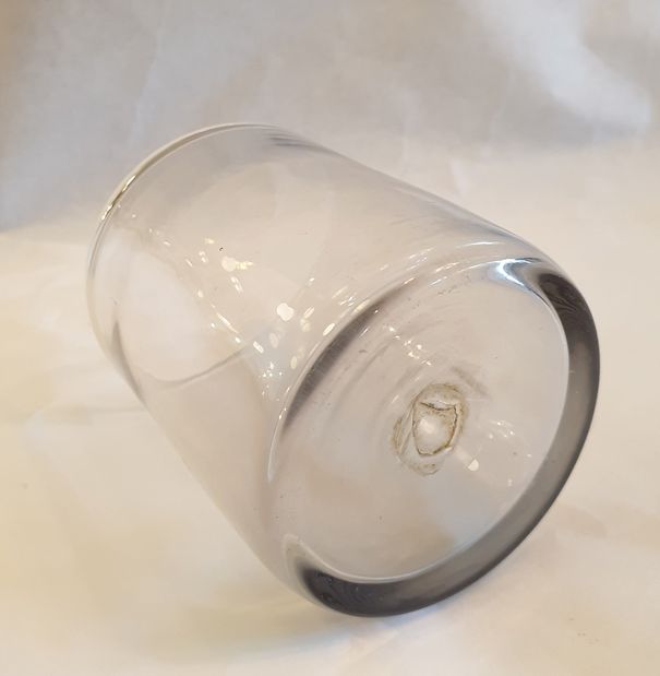 Water glass gray 1800s - 2