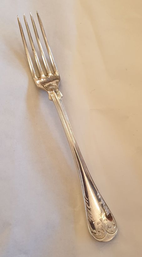 French pattern starter fork electroplate