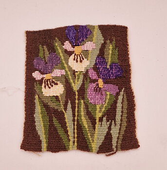 Flemish weaving iris