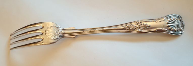 French pattern starterfork electroplate - 2