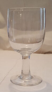 Inn glass red wine antique
