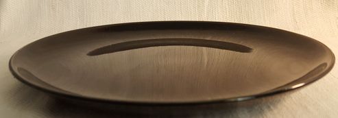 Black small cake plate - 2