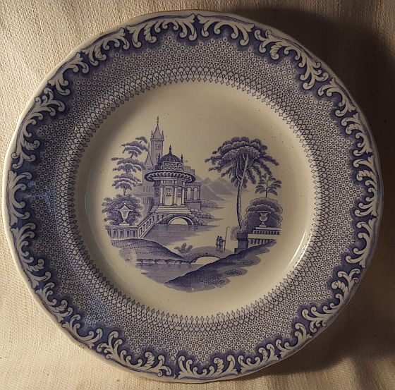 Lacepattern, dinner plate
