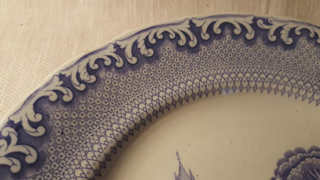 Lacepattern, dinner plate - 2
