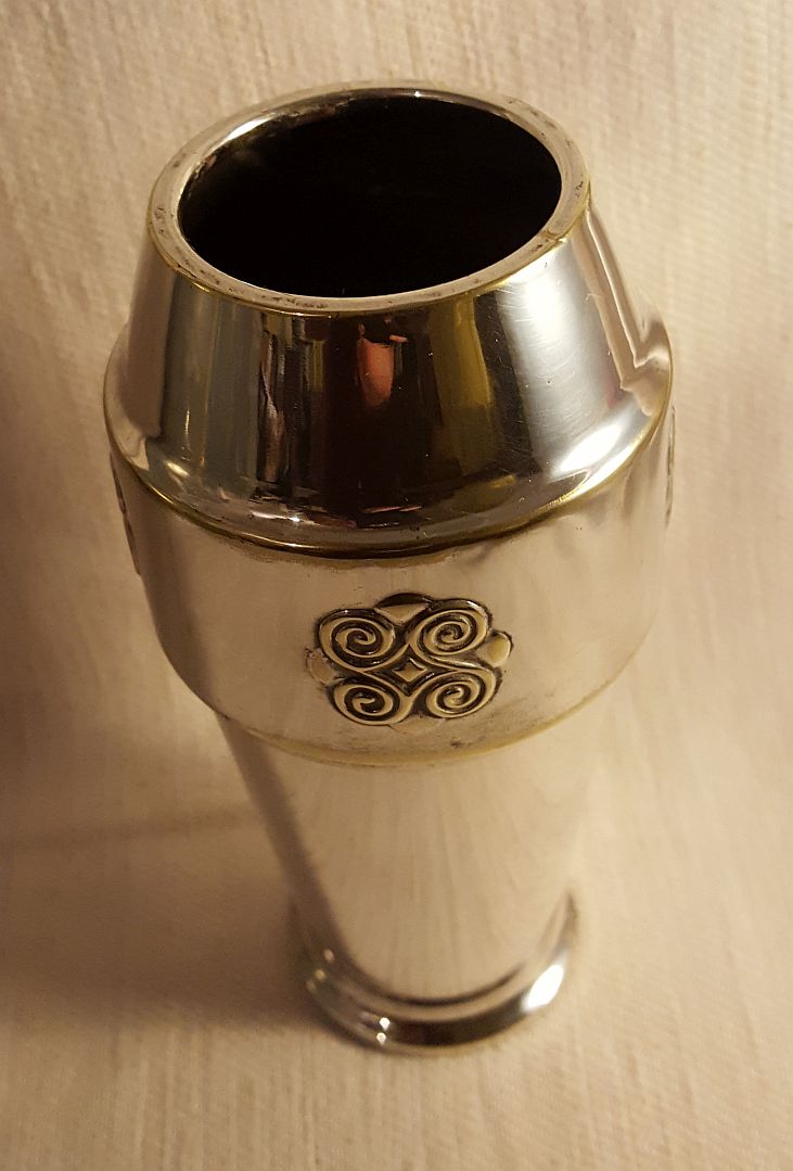 Nysilver jugendvas - 2