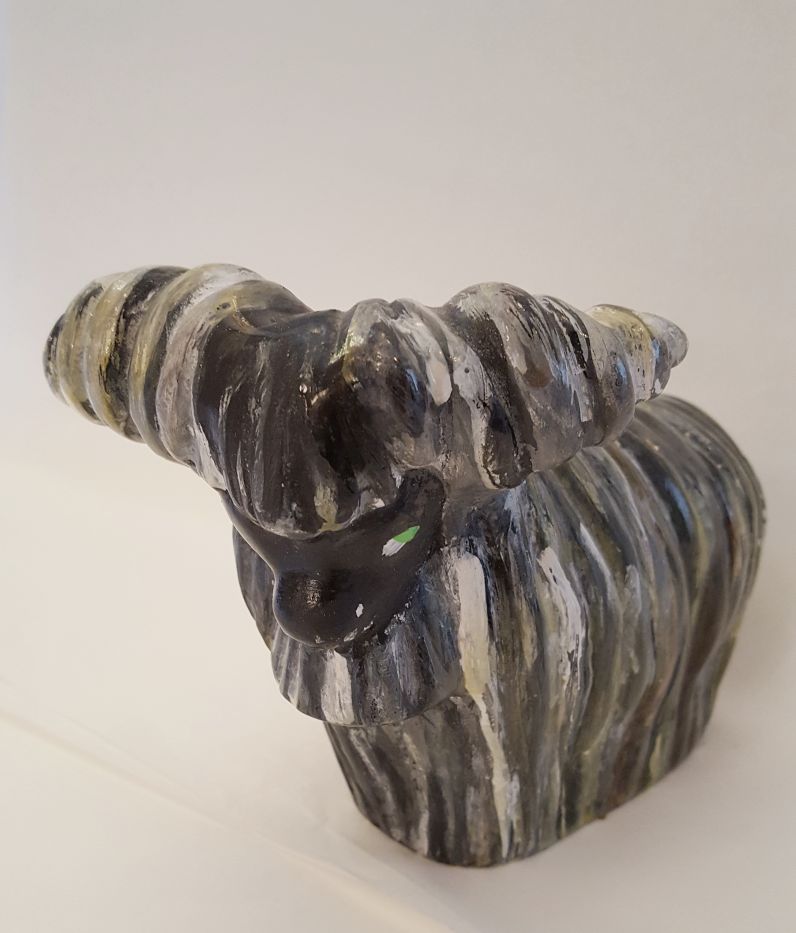 Sorman Stina figure plaster ram