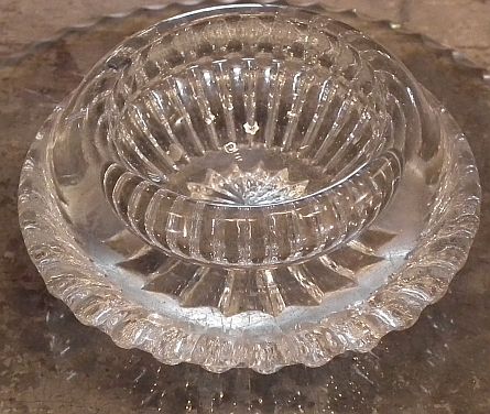 Salt bowl crystal