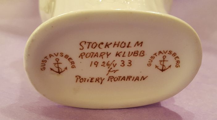 Gustavsberg Rotaryvas  - 3