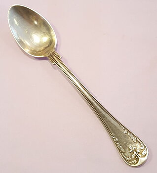 Old French coffespoon electroplate