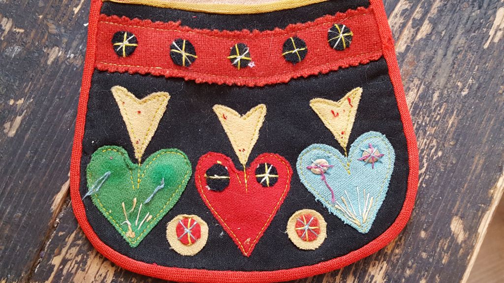 Rattvik girl´s skirt bag antique 