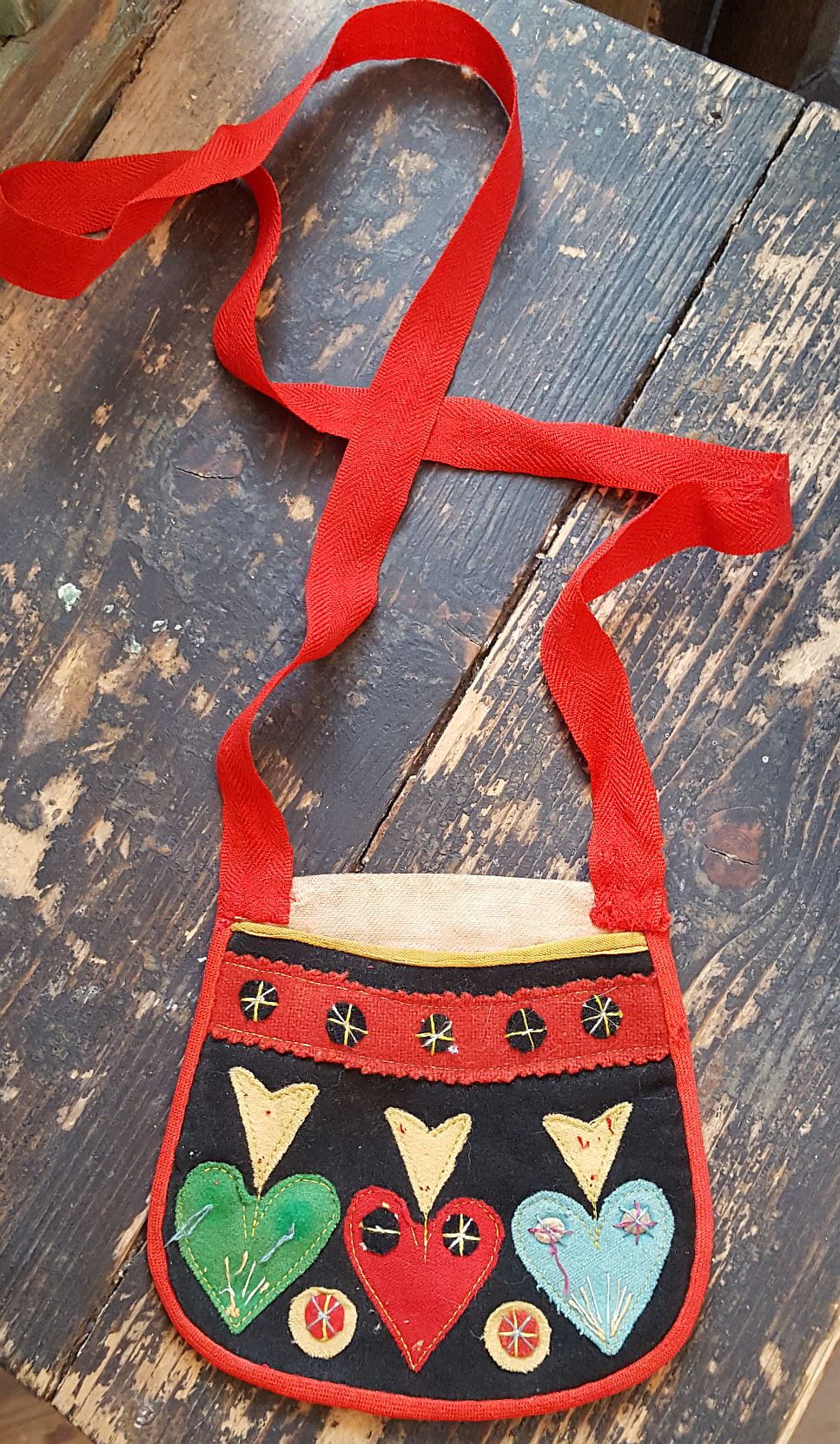 Rattvik girl´s skirt bag antique  - 2