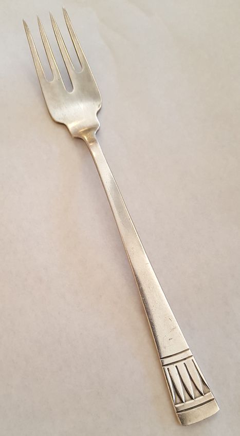 Lotus fishfork electroplate
