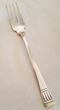 Lotus fishfork electroplate