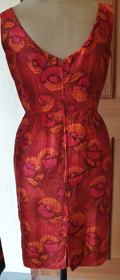  Dress red 1960s - 3