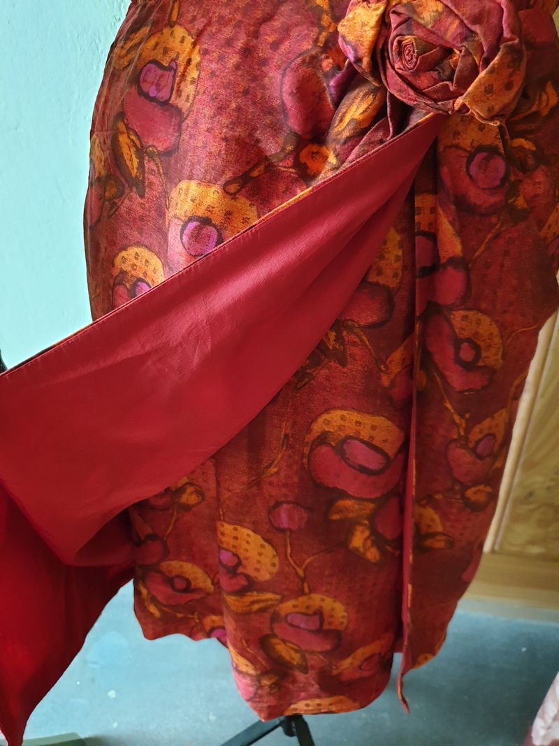  Dress red 1960s - 4