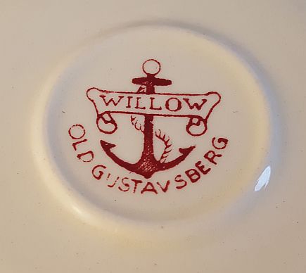 Willow red coffee cup - 3